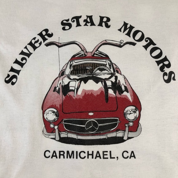 Mercedes Benz 300SL Gullwing Auto Repair Vintage T - Picture 3 of 11